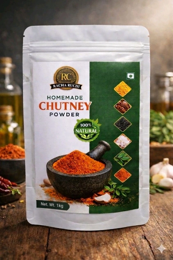 Homemade Chutney Powder Online| Pure Spices|Racha Ruchi - 1KG