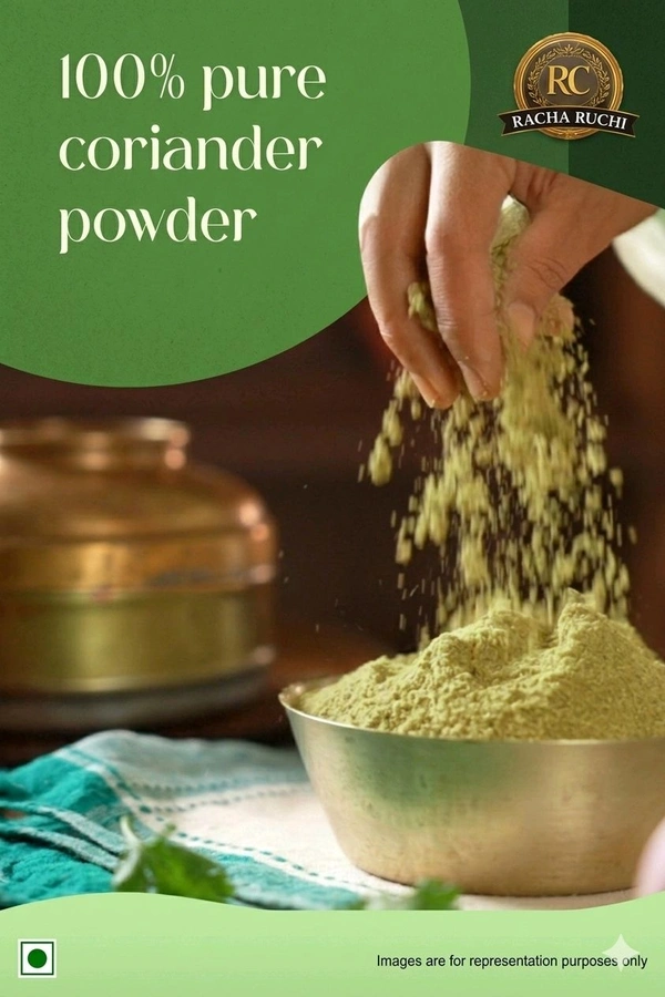 Homemade Coriander Powder Online| Pure Spices|Racha Ruchi - 1KG