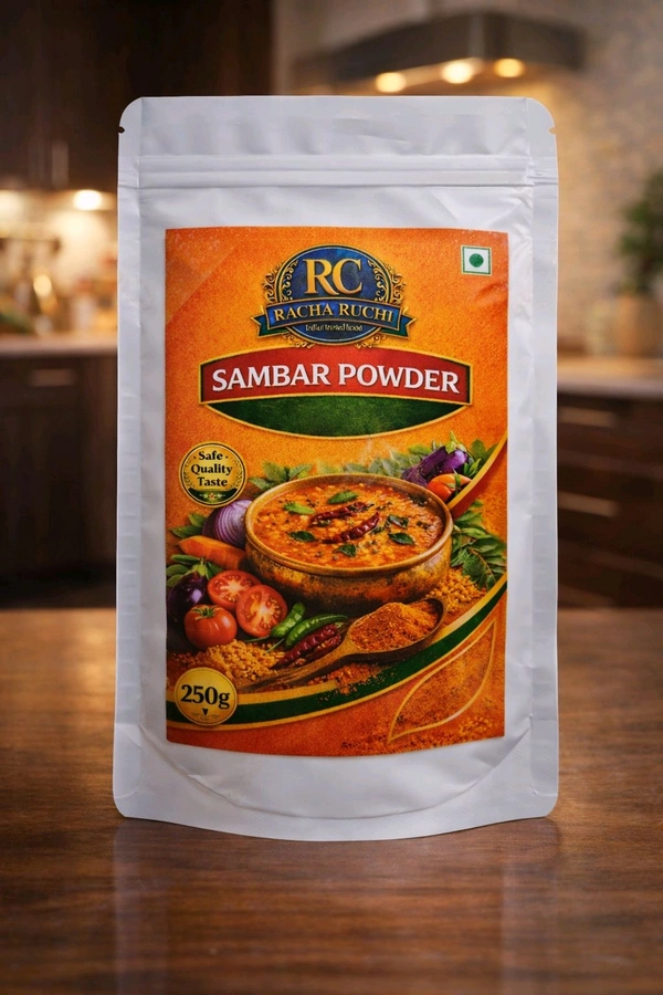 Homemade Sambar Powder Online| Pure Spices|Racha Ruchi - 250g