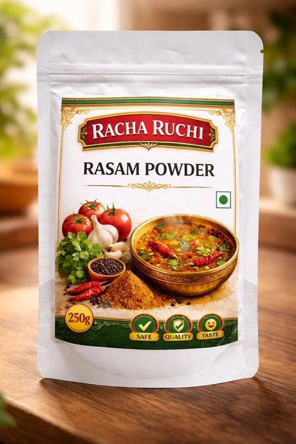Homemade Rasam Powder Online| Pure Spices|Racha Ruchi - 250g