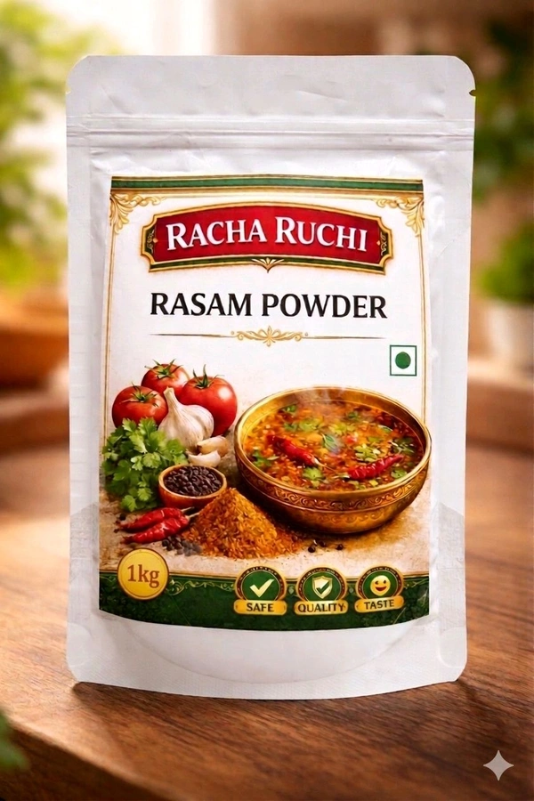 Homemade Rasam Powder Online| Pure Spices|Racha Ruchi - 1KG