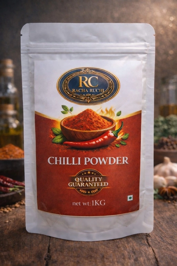 Homemade Chilli Powder Online| Pure Spices|Racha Ruchi - 1KG