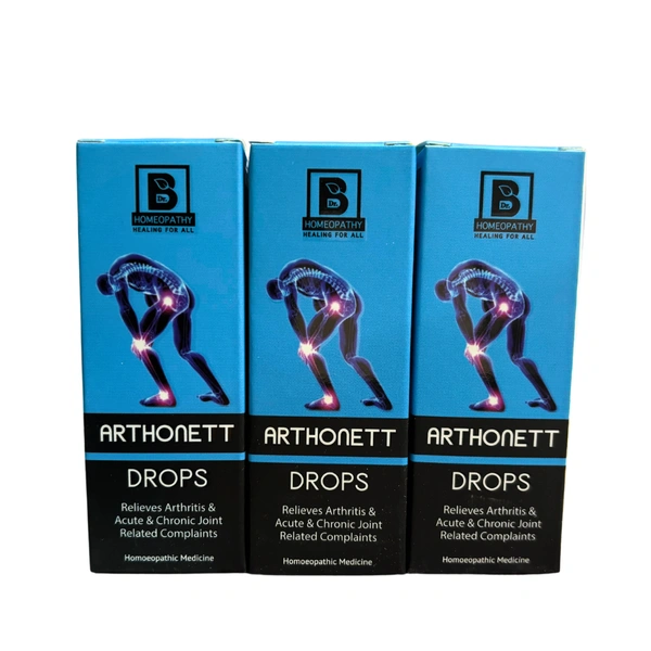 Burnett Arthonett Drops 30 ml - Pack of 3