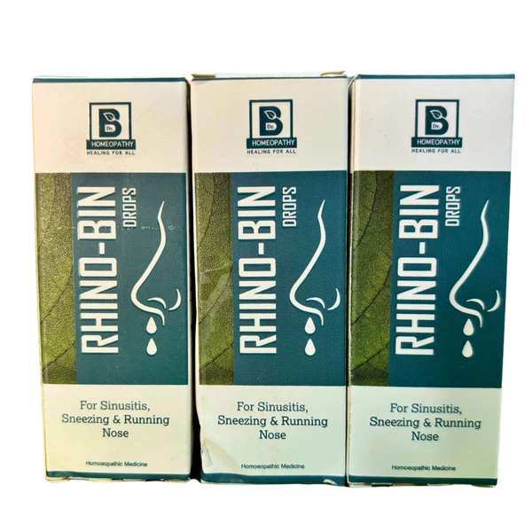 Burnett Rhino-Bin  Drops 30 ml Pack of 3