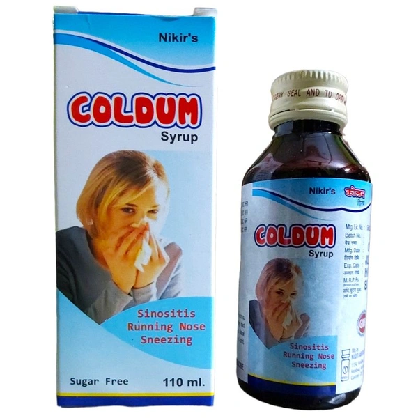 Coldum Syrup 110 ml Pack of 3