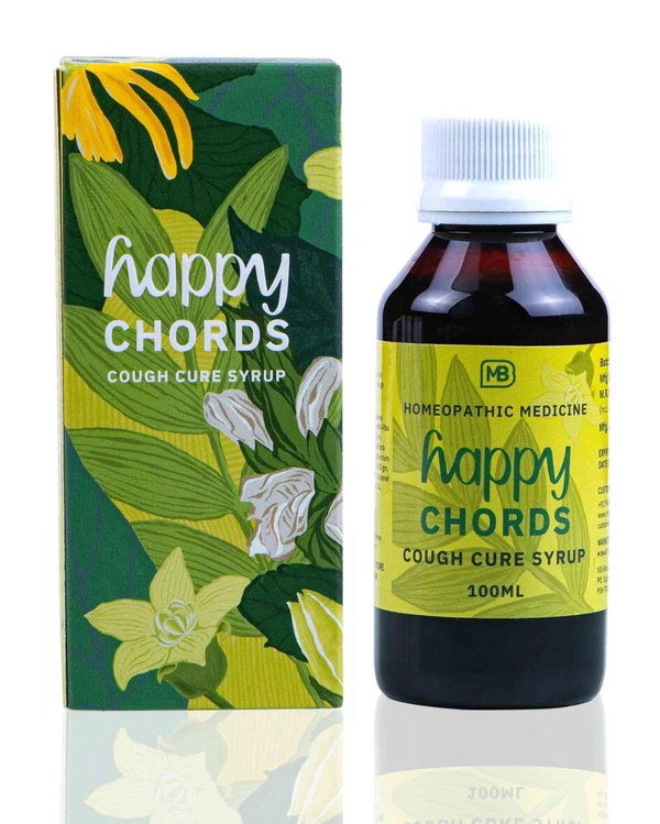 Happy Chords Cough Cure Syrup 100 ml MB Homoeo - Pack Of 3