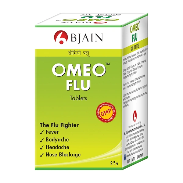 Omeo Flu Tablets 25 Gms - Pack of 2