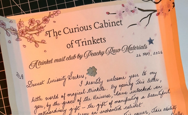 May Trinket Club (The Curious Cabinet Of Trinkets)