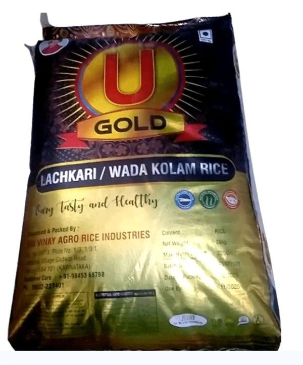 U Gold  Raw Rice 26 Kg