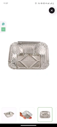 Silver Container With Lid - Mercury, 450 Ml