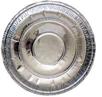 Paper Plate Round - Mercury, 5no