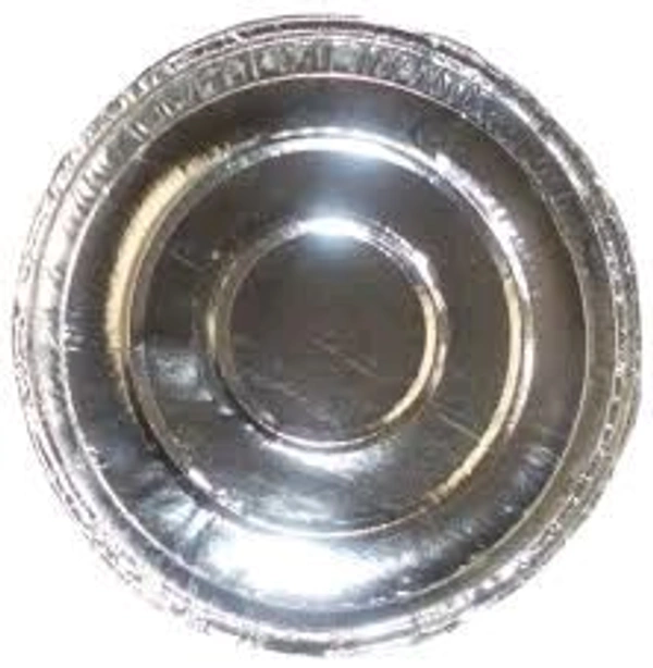 Paper Plate Round - Mercury, 7no