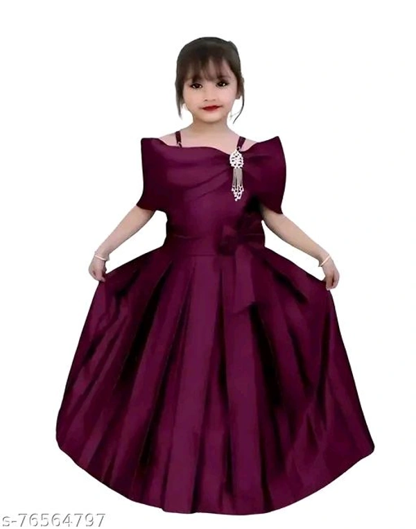 New Stylish Baby Girls Party Dress Frock & Dresses For Girls