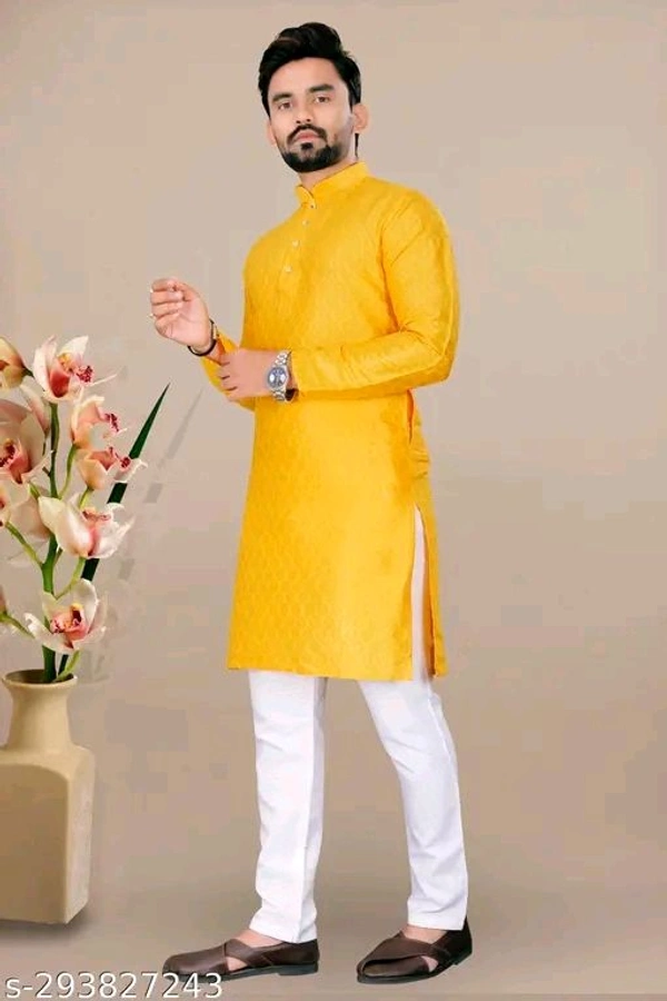 Men's Jacquard Designer Kurta