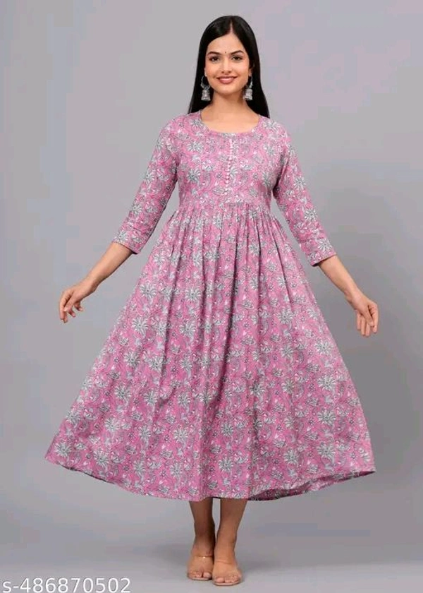 Anarkali Printed Kurti
