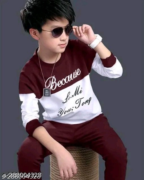 Modern Classy Boys Top & Bottom Sets