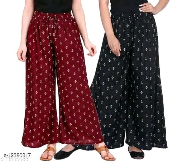 Women’s Printed Palazzo | Soft Rayon Fabric | Ethnic & Casual Wear | Comfortable & Stylish. Printed Palazzo for Women  Rayon Palazzo Pants  Ethnic & Casual Palazzo  Stylish Palazzo for Daily Wear  Palazzo with Elastic Waistband  Floral Print Palazzo  Comfortable & Trendy Palazzo