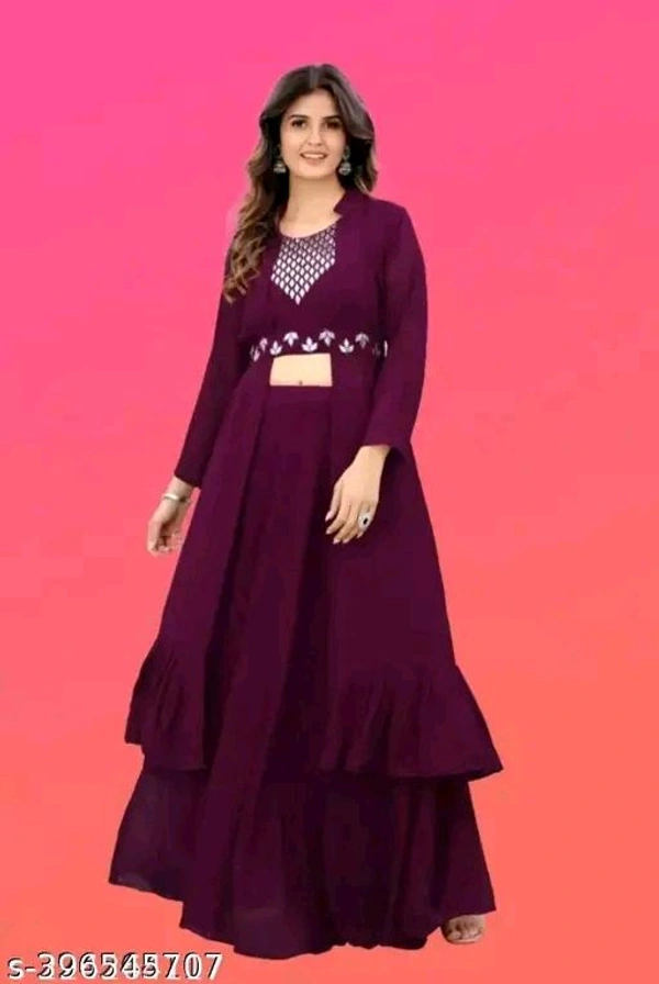 Fancy Elegant Women Top & Bottom Sets