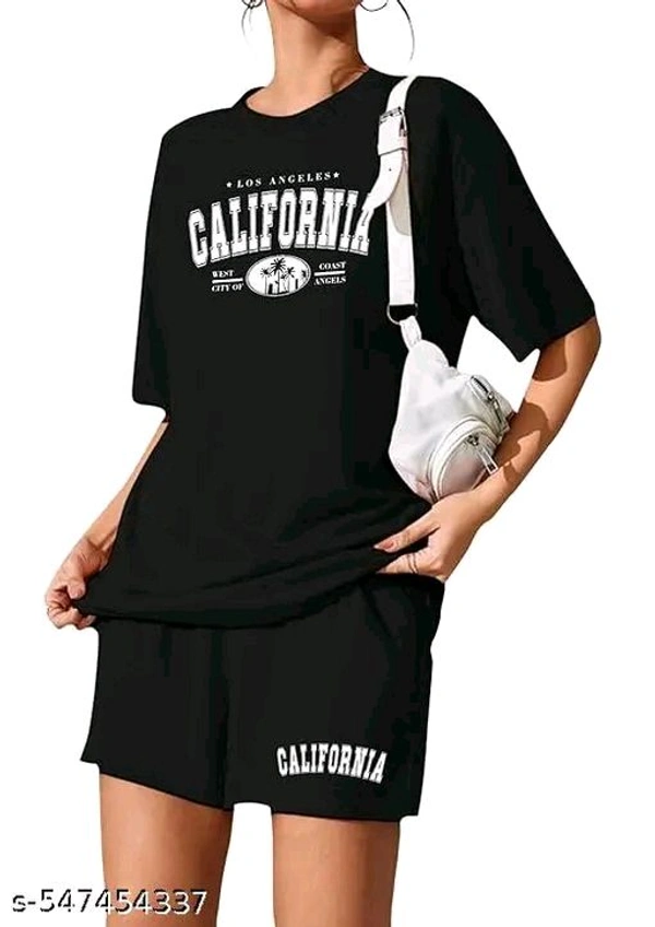 WOMEN NIKKER SET CALEFORNIA BLK+BLK