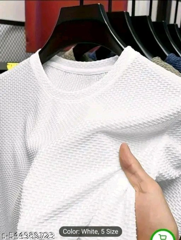 Men Popcorn Oversize Tshirts