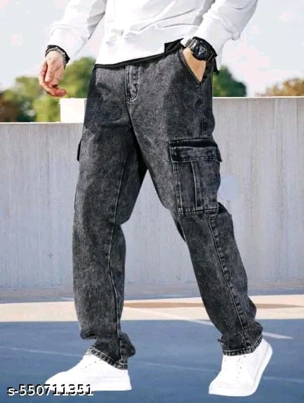 Men Cargo Jeans