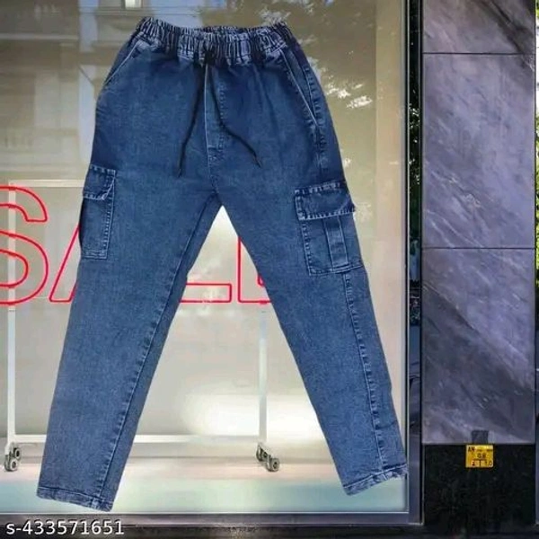 Men Cargo Jeans