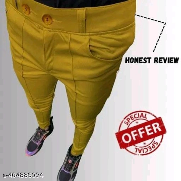 HackStar formal Pants for Men | Men's Slim fit Formal Pant | Stretchable Trouser | Party wear Trousers