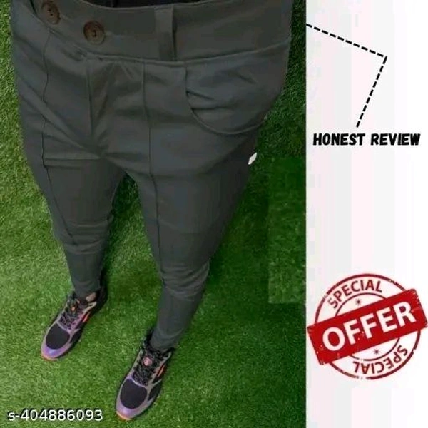 HackStar formal Pants for Men | Men's Slim fit Formal Pant | Stretchable Trouser | Party wear Trousers