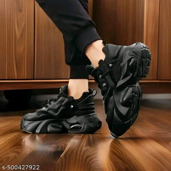 stylish casual shoes for men shoes | black retro shoes | premium quality black retro shoes 46