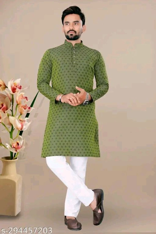 Fancy Men Kurta Sets/Men Kurta Set/kurta with pajama for mens/Mens Straigth Kurta Pyjama Combo Set In 100% Cotton/Kurta Pyjama For Men/cotton kurta pajama for men/Stylish Men Kurta Set