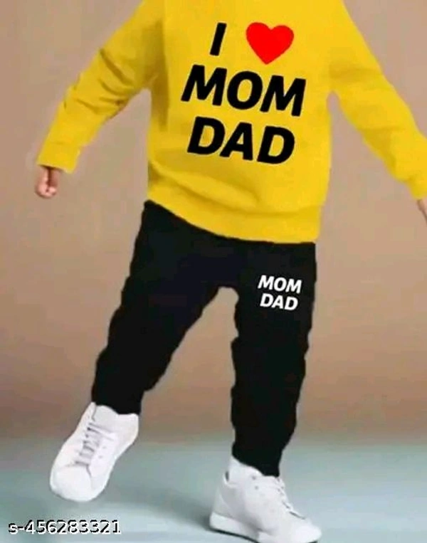 Cute Trendy Boys Top & Bottom Sets