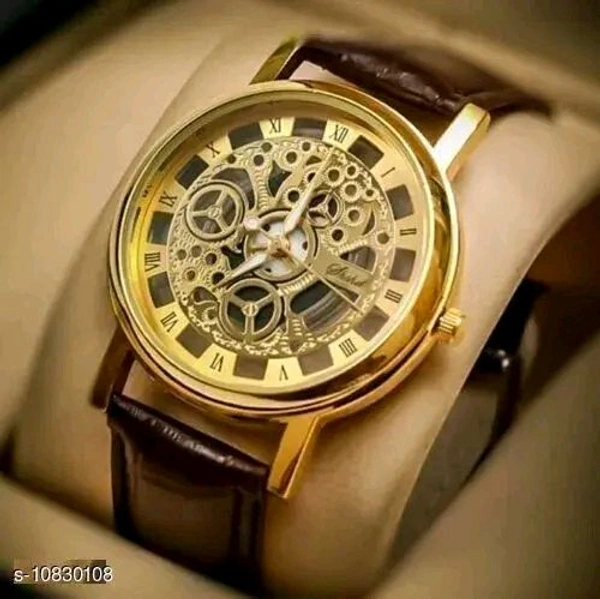 New design unique design analog watch for mens