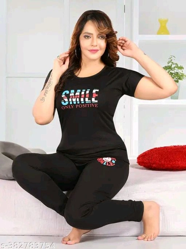 WOMENS TRENDING CO-ORD SET - NIGHTSUITE SET -JOGGERS NIGHT SUITE -NIGHTDRESS - SET TOP AND PAYJAMA SET FOR WOMENS AND GIRLS