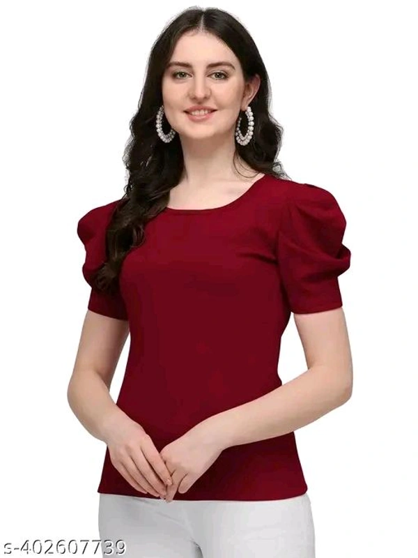 FABRIC BY KNITTING SLEEVELESS BOX PATTERN CASUAL FORMAL PARTY WEAR WOMEN WEAR TOP T SHIRT WEDDING GIRLS 