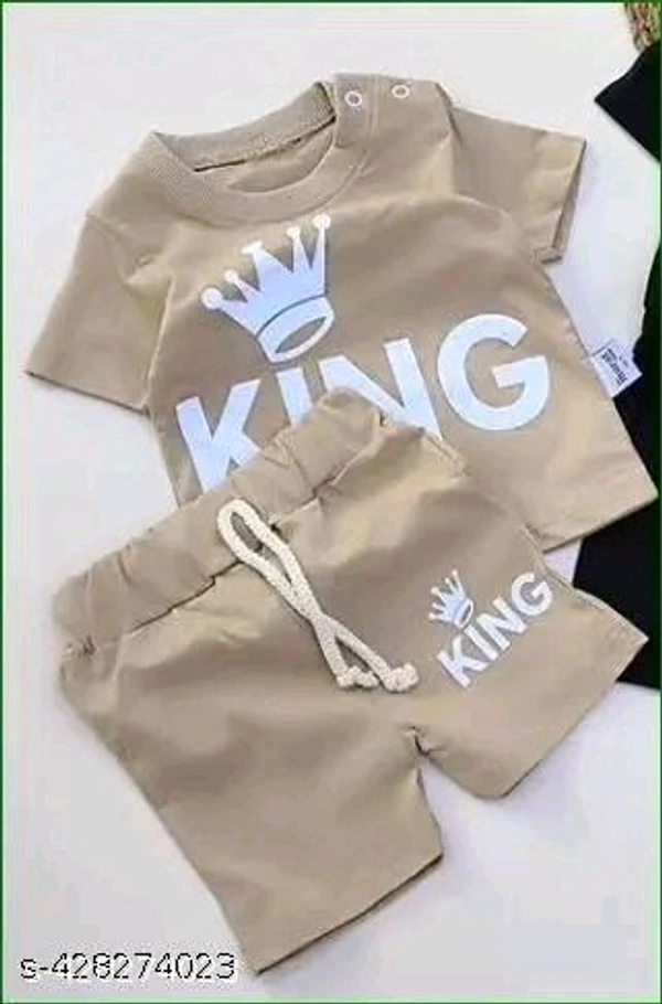 Modern Trendy Boys Top & Bottom Sets