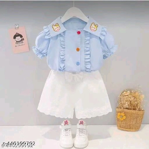 PUKAR DRESSES BABY GIRL TOP & BOTTOM SET