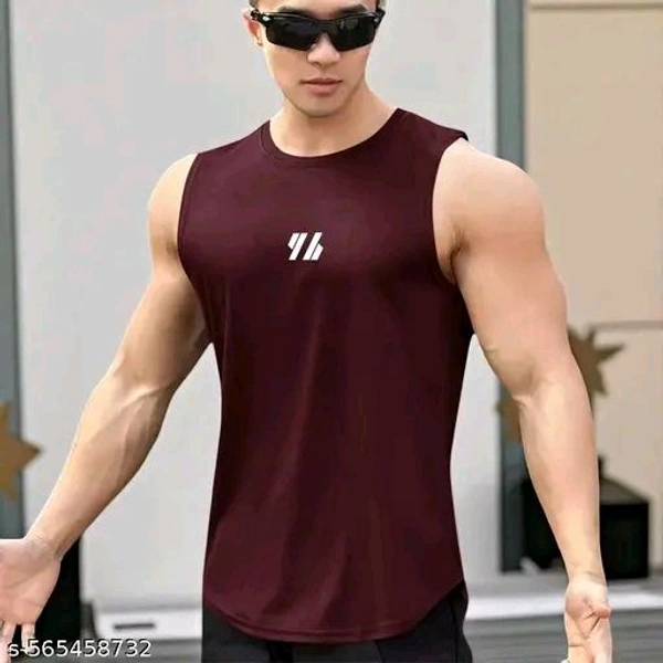 Printed vest for men's