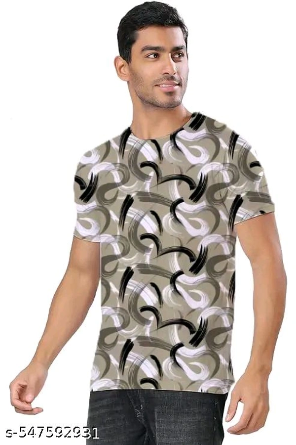 Men Lycra Regular Tshirts