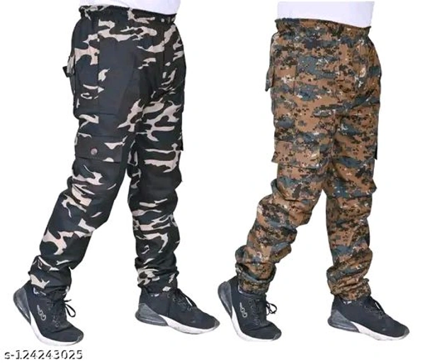 SEONE-G Men Regular Fit Military Cargo PACK OF 2