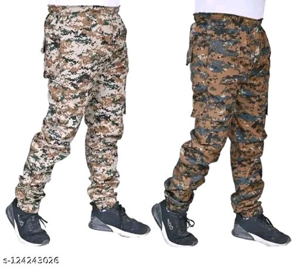 SEONE-G Men Regular Fit Military Cargo PACK OF 2