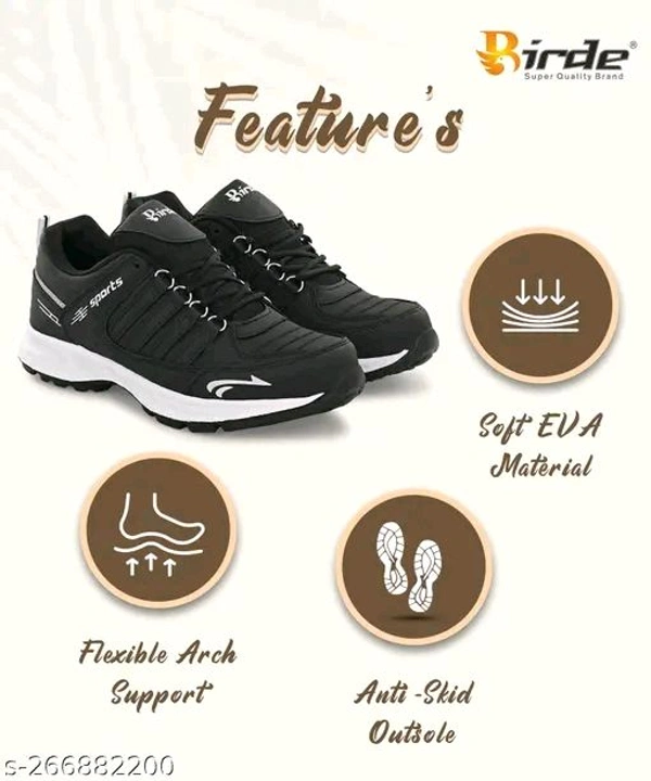 BIRDE Stylish Comfortable Walking Wear Sports Shoe For Men's