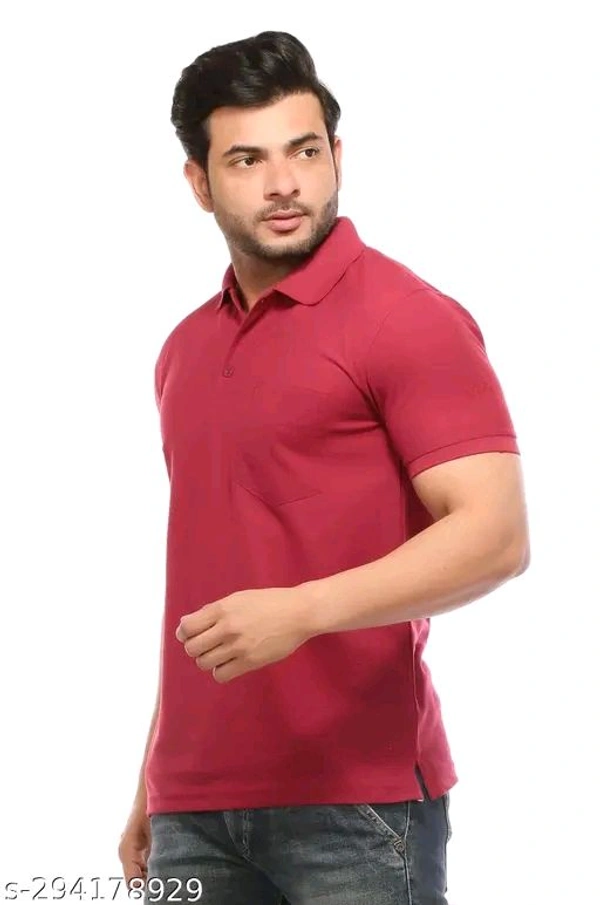 MENS SOLID T SHIRT