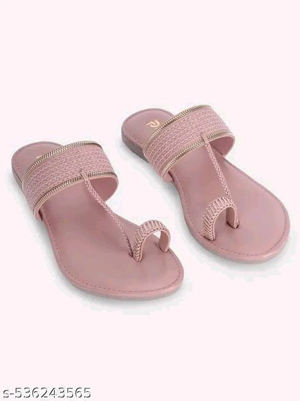 Women Stylish Flat Toe Ring Sandal