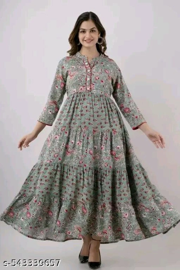 NEW LOOK KURTA/Classic Designer Women kurta/tranding gown/letest kurta/flower gown/new look kurta/winter gowns/partywear gown/causel gown/festive gown/ewdding gown/office gown/daily use gown/flower long gown