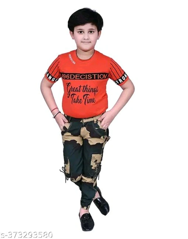 Military Boys Track Pant Stylish Six Pocket Boys Cargo Jeans Pant / Kids Denim Jogger  Denim Jeans Pant