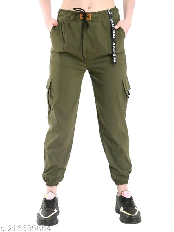 trousers cargo joggers for women and girls