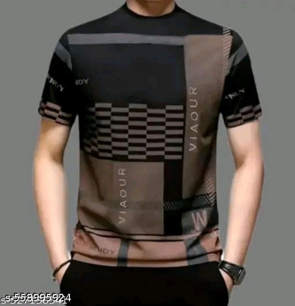 Polyester Men Polyester Regular Tshirts