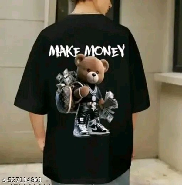 Men Cotton Blend Loose Tshirts