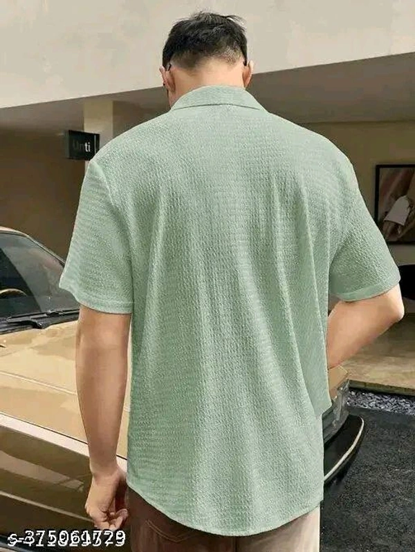 Affordable men’s dark shirt || Imported Popcorn Stylish Shirts For Mens And Female*