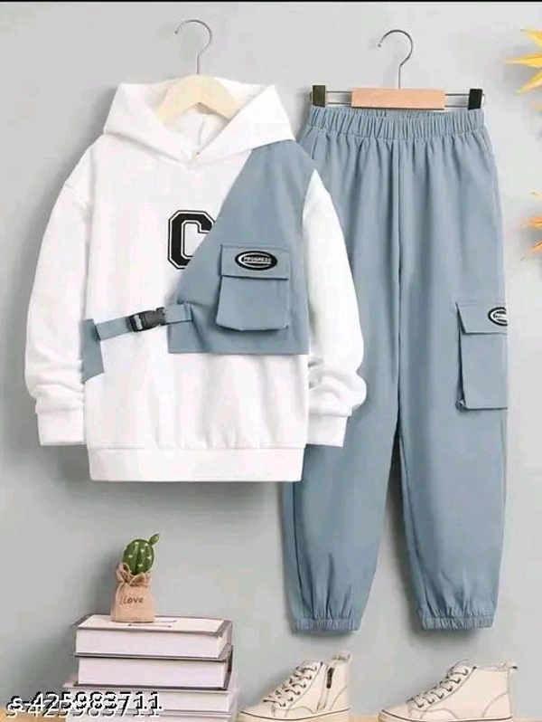 Modern Trendy Boys Top & Bottom Sets*